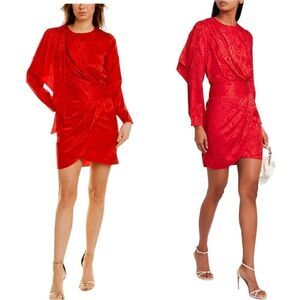 Ronny Kobo Shanaya Long Sleeve Mini Dress BNWT